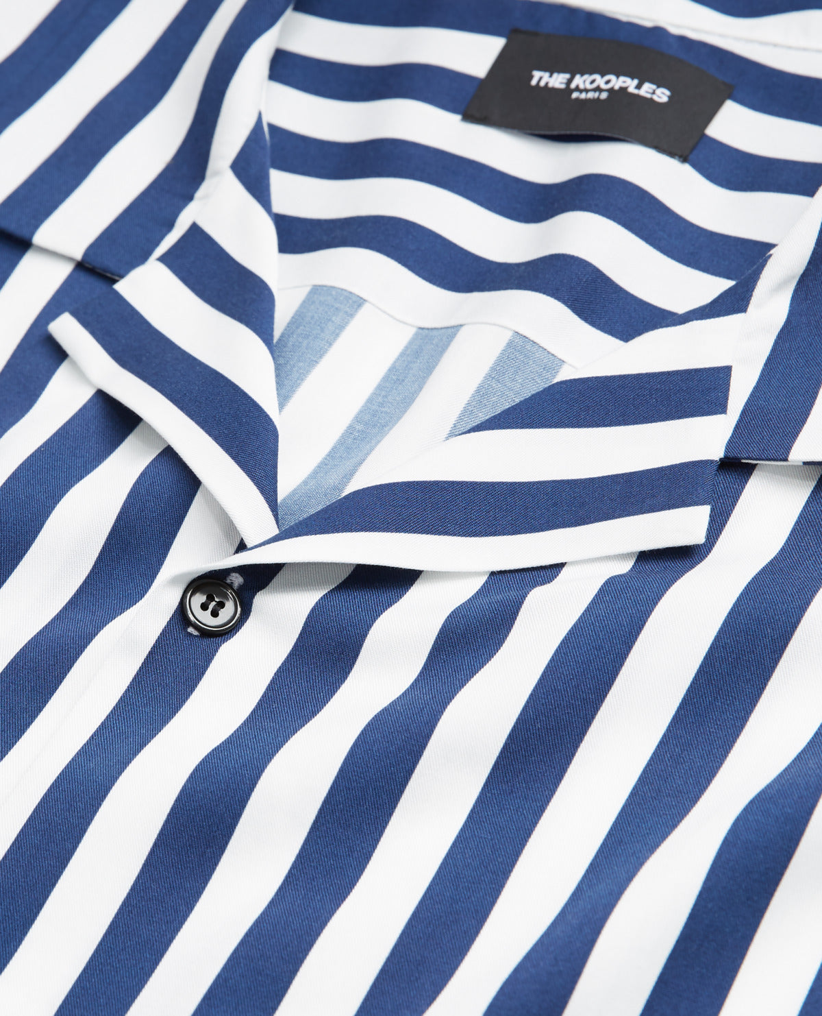 Casual Striped Shirt | Men | Navy x White