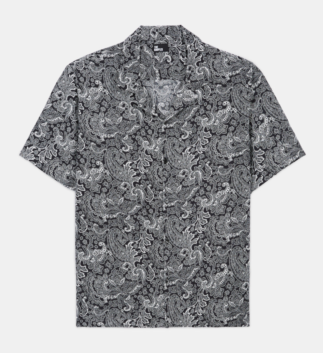 Printed Shirt | Men | Black x White