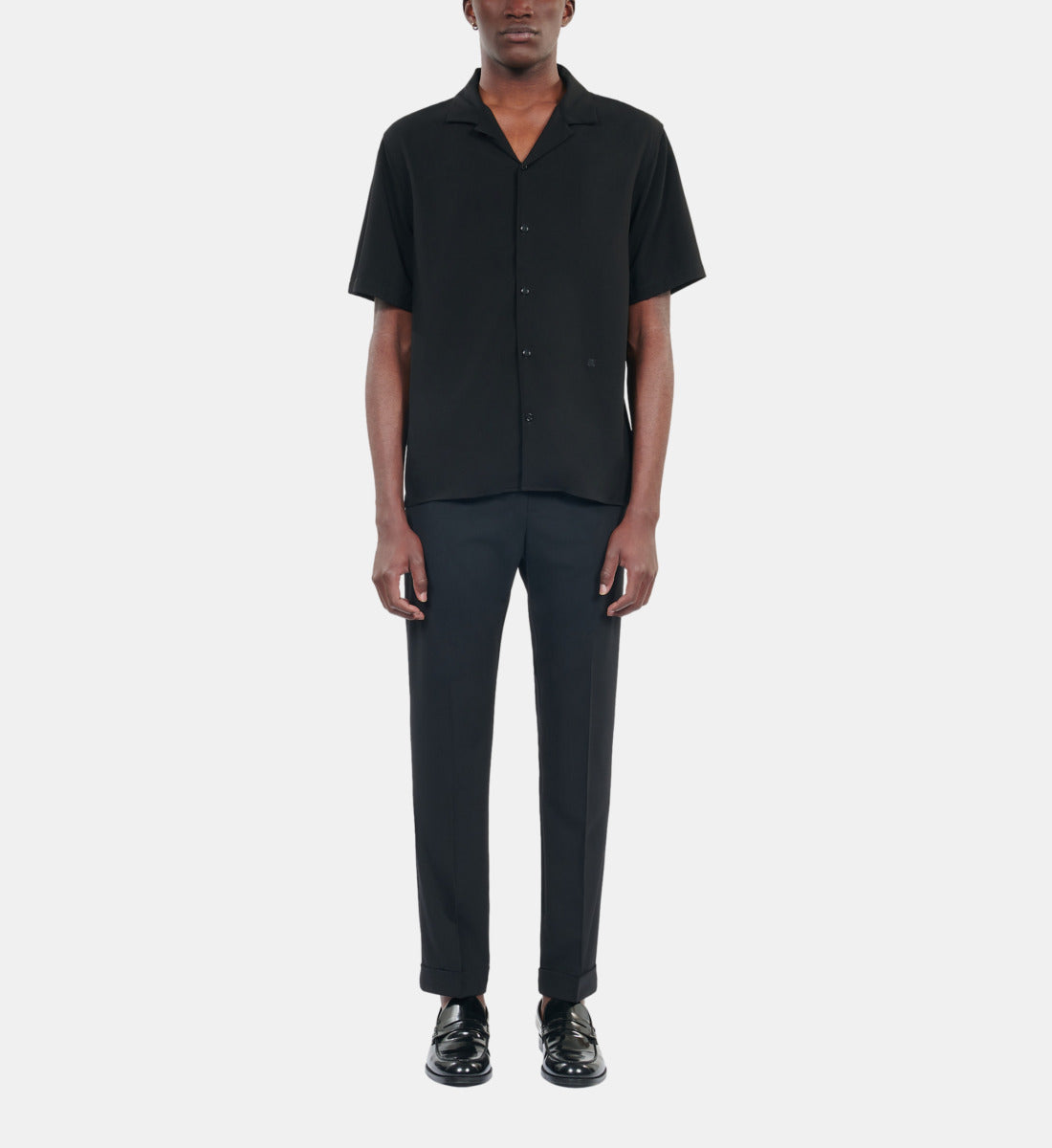 Short-Sleeved Shirt | Men | Black