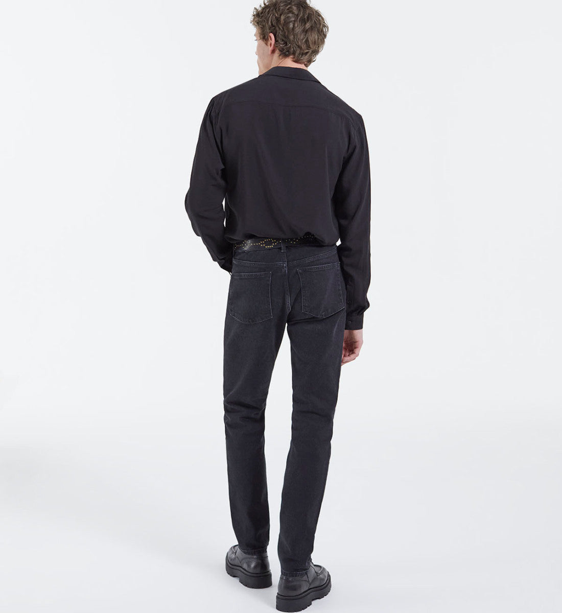 Classic-Collar Shirt | Men | Black