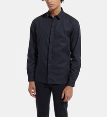 Shirt With Classic Collar | Men | Black