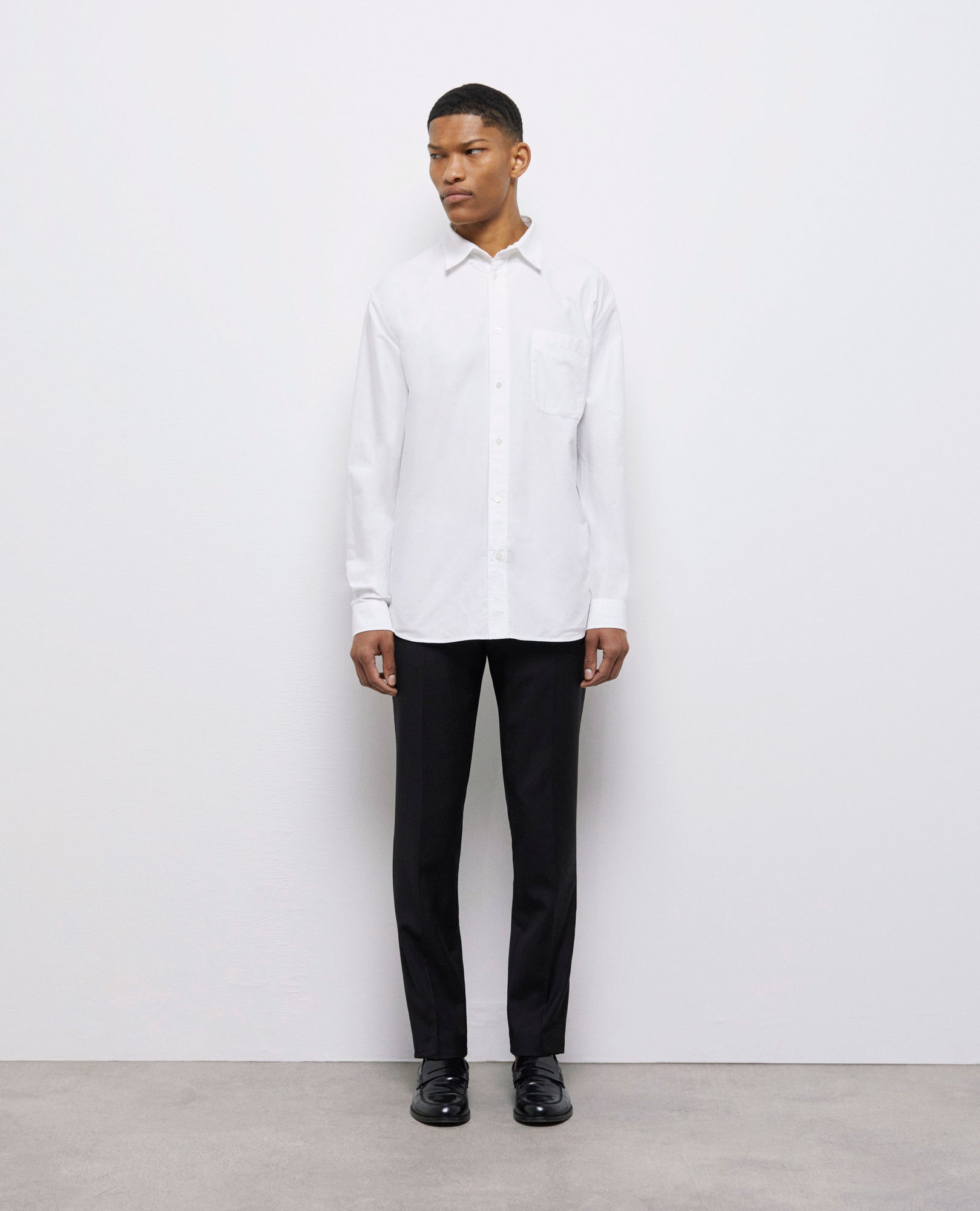 Cotton Shirt | Men | White