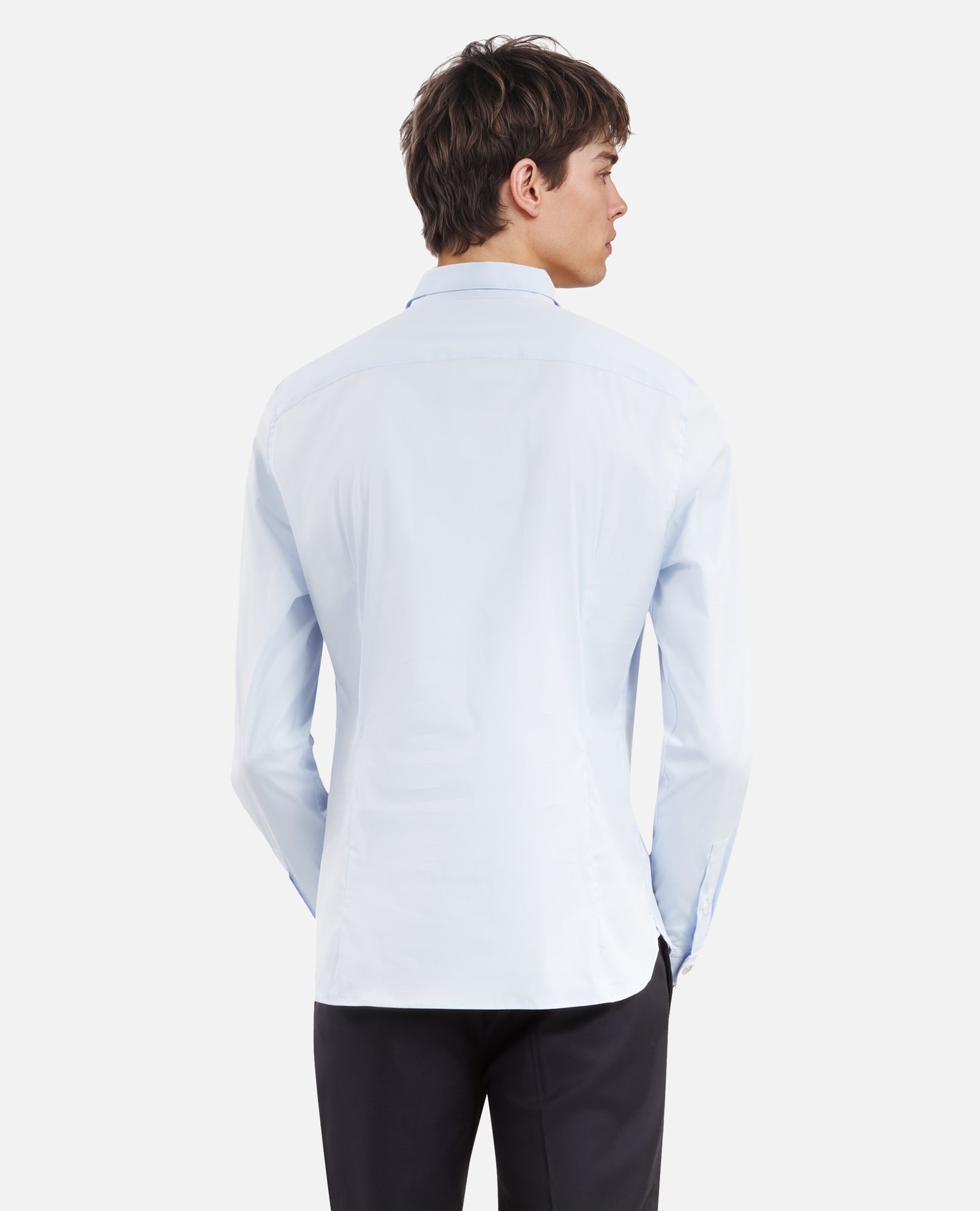 Formal Poplin Shirt | Men | Blue