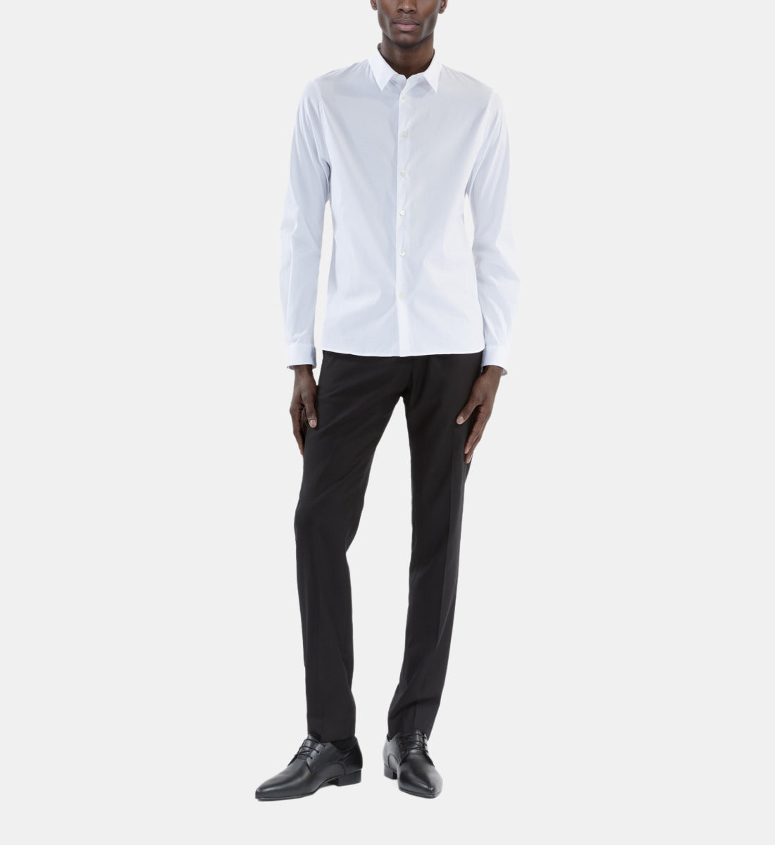 Formal Poplin Shirt | Men | White