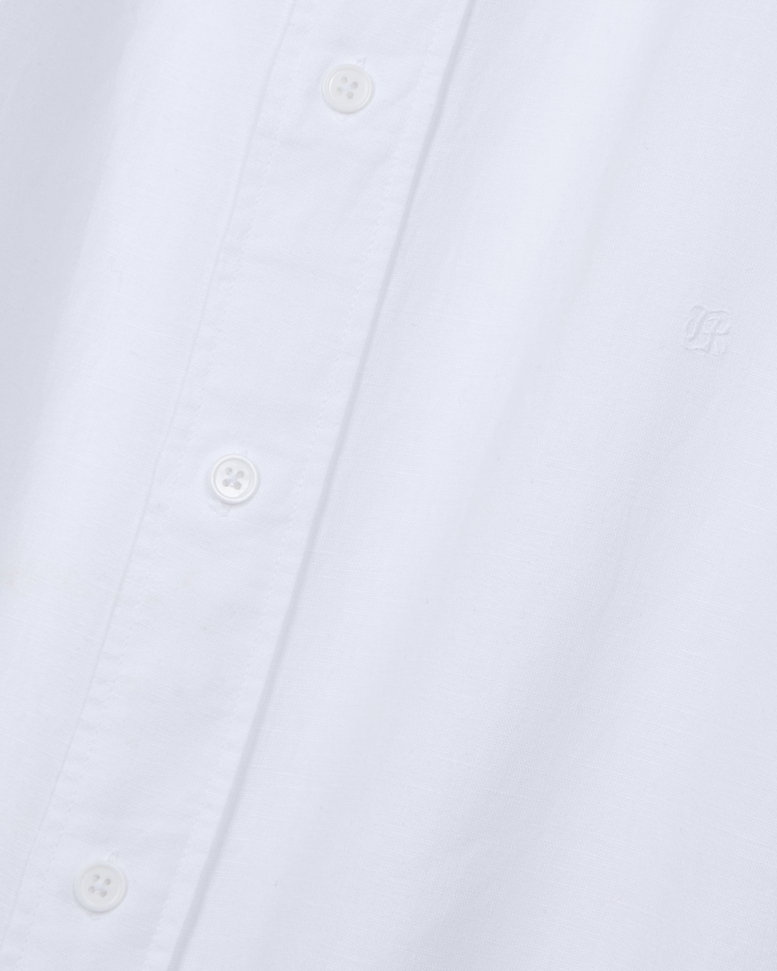 Cotton And Linen Shirt | Men | White