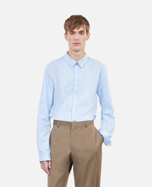 Formal Striped Shirt | Men | Blue White