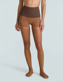 The Essential Sheer Control Tights::Espresso::