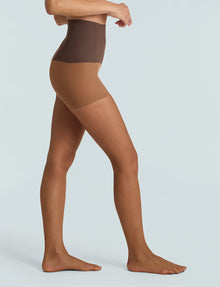 The Essential Sheer Control Tights::Espresso::Hover