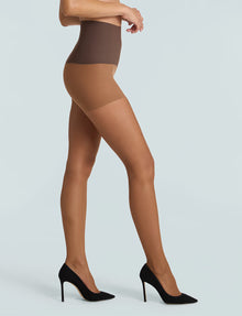 The Essential Sheer Control Tights::Espresso::