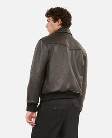 Leather Jacket | Men | Dark Brown