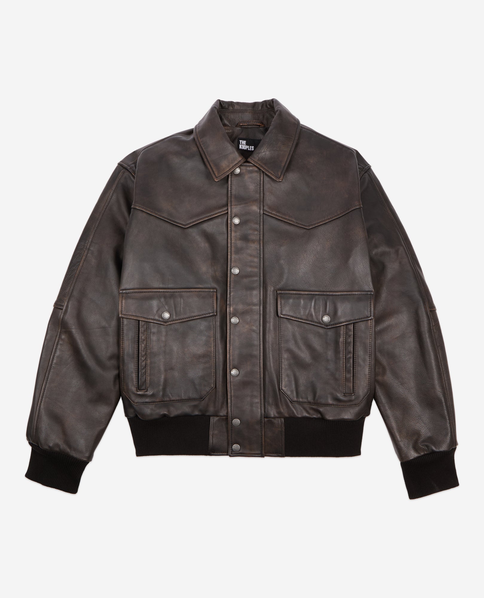 Leather Jacket | Men | Dark Brown