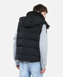 Sleeveless Down Jacket | Men | Black