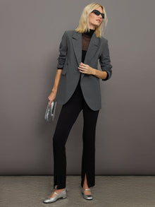 Herskind | Lilith Blazer | Light Grey Pinstripe