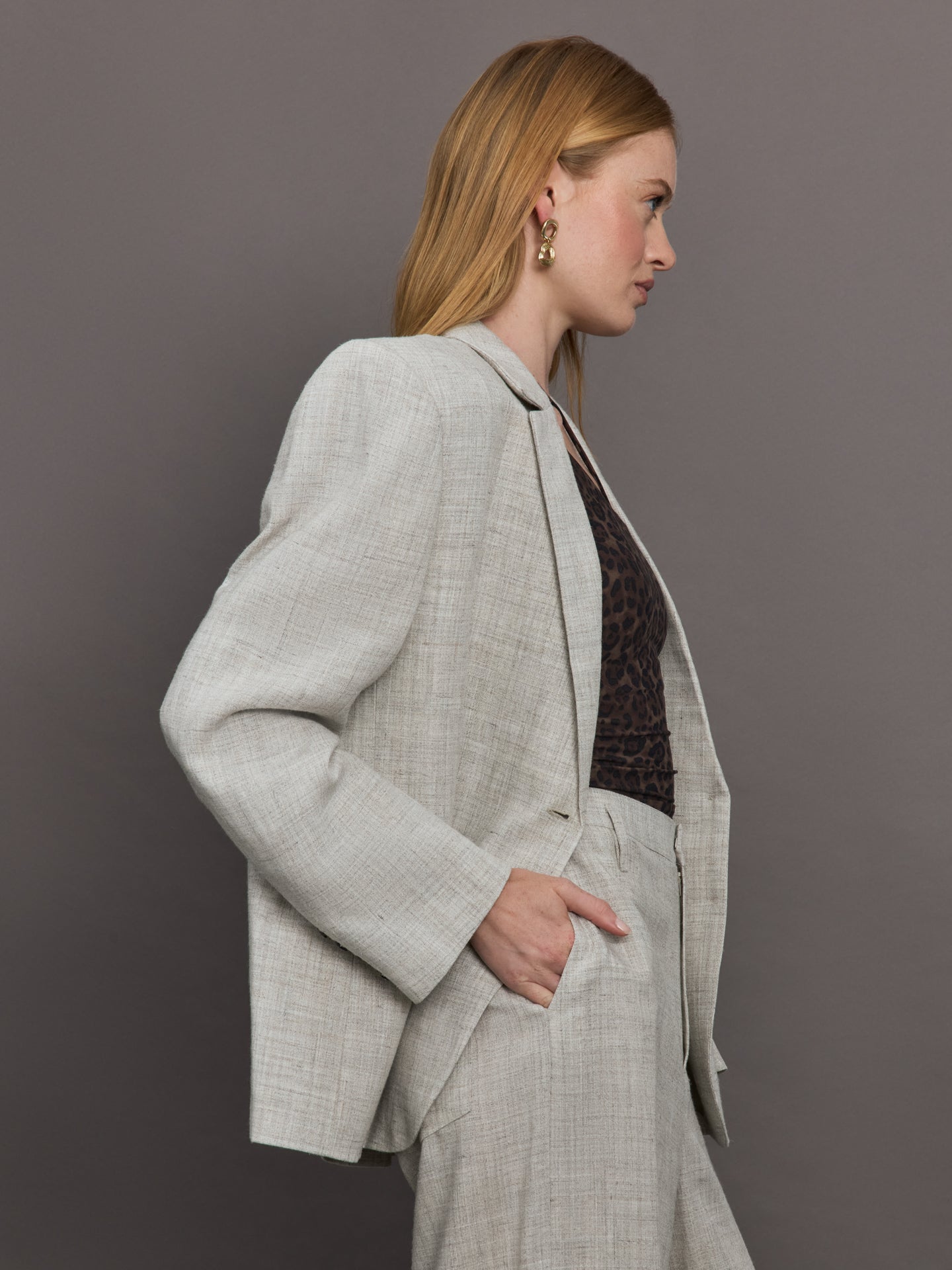 Matteo Blazer | Sand
