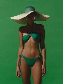Bari Bikini Bottom | Emerald Green