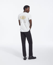 Straight-Cut Faded Retro Jeans | Men | Black Denim