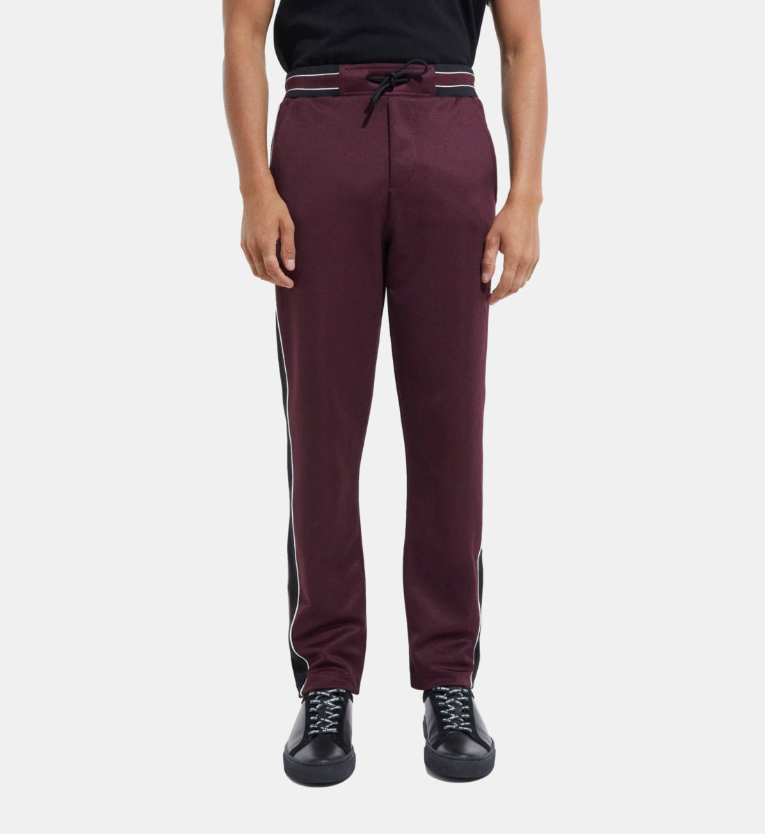 Red Joggers | Men | Burgundy