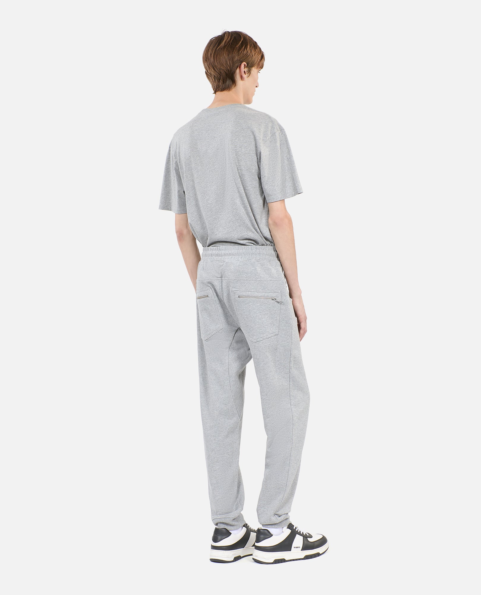 Grey Tracksuit Trousers | Men | Ardoise