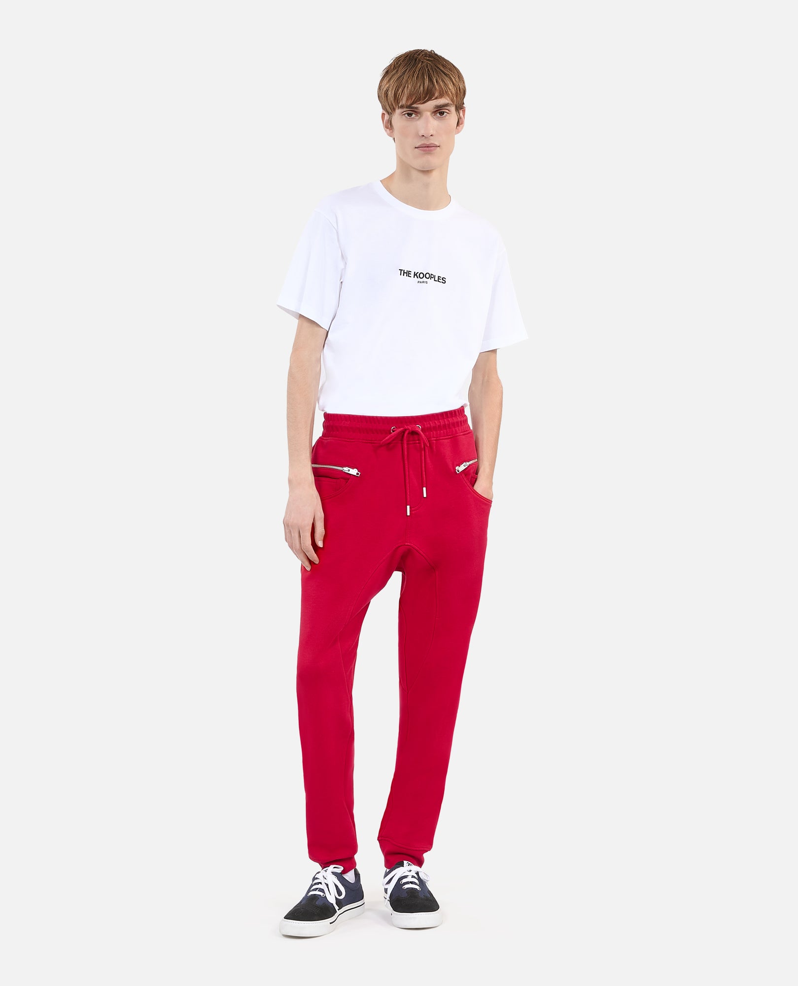 Red Tracksuit Trousers | Men | Blood