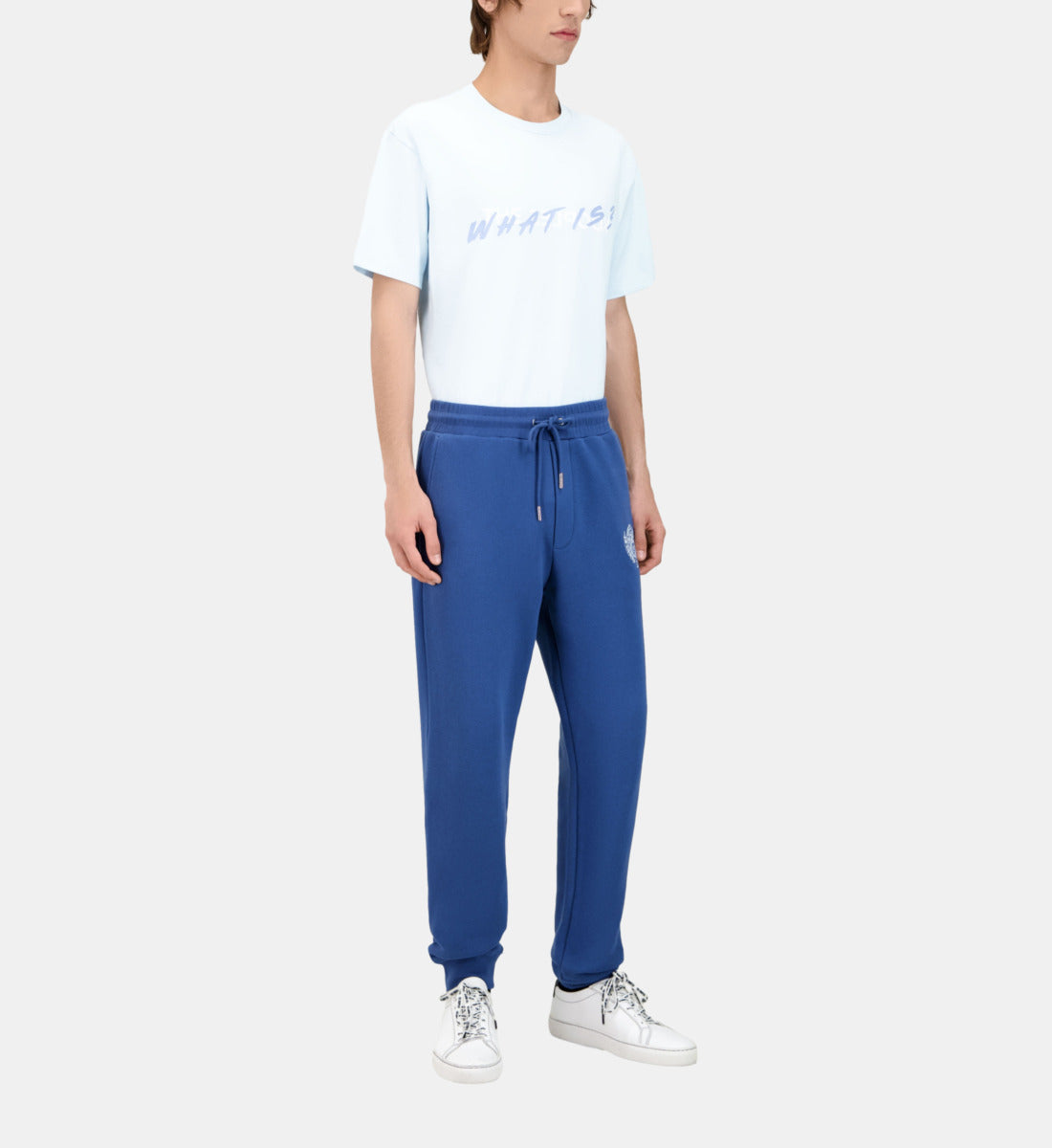 Royal Blue Logo Tracksuit Trousers | Men | Middle Navy