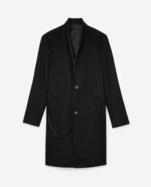 Kimono Collar Coat | Men | Black