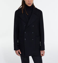 Wool Coat | Men | Black