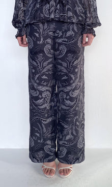 Womens | Atri Viscose Heavy Crepe Straight Pants | Grey