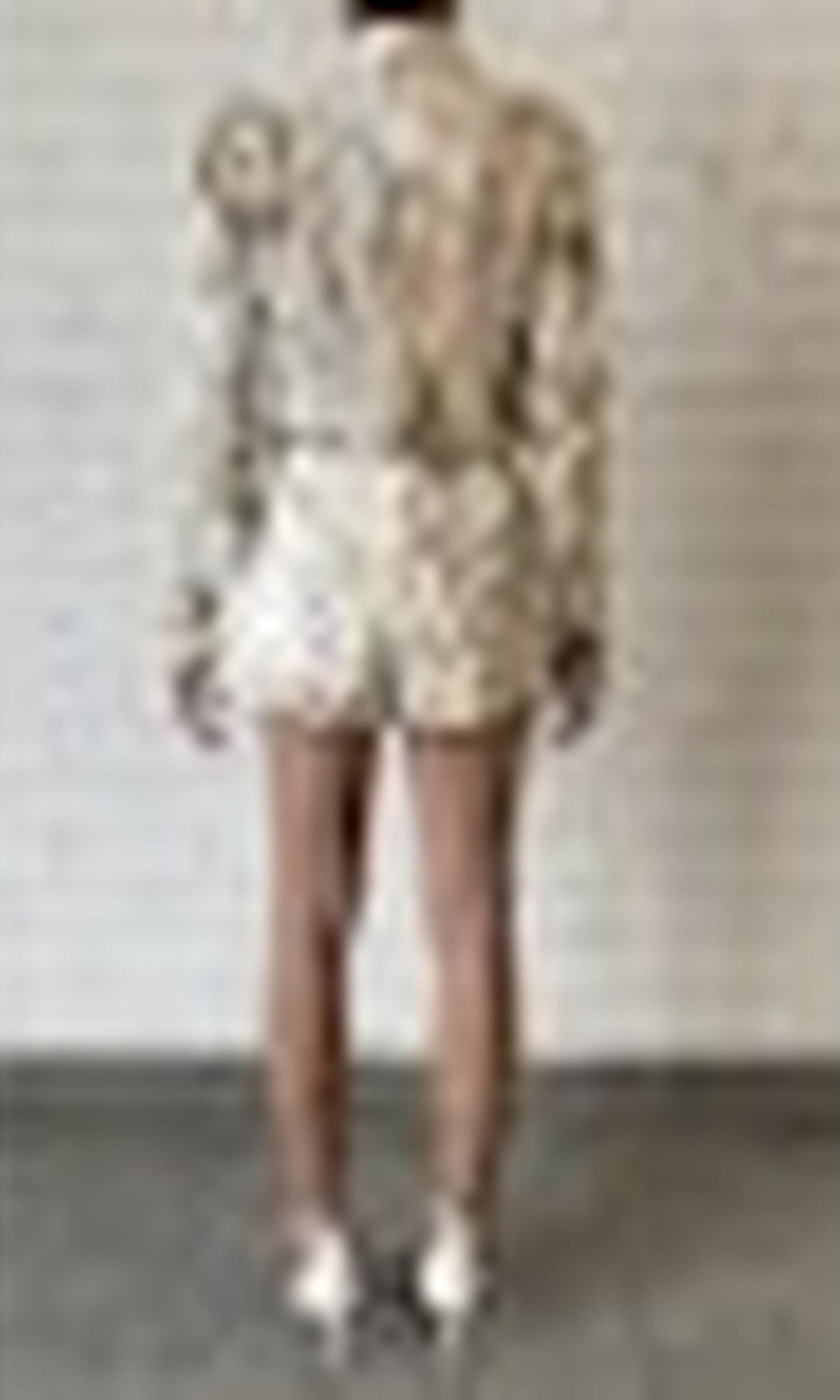 Womens | Inv Cotton Linen Shorts | Beige/White