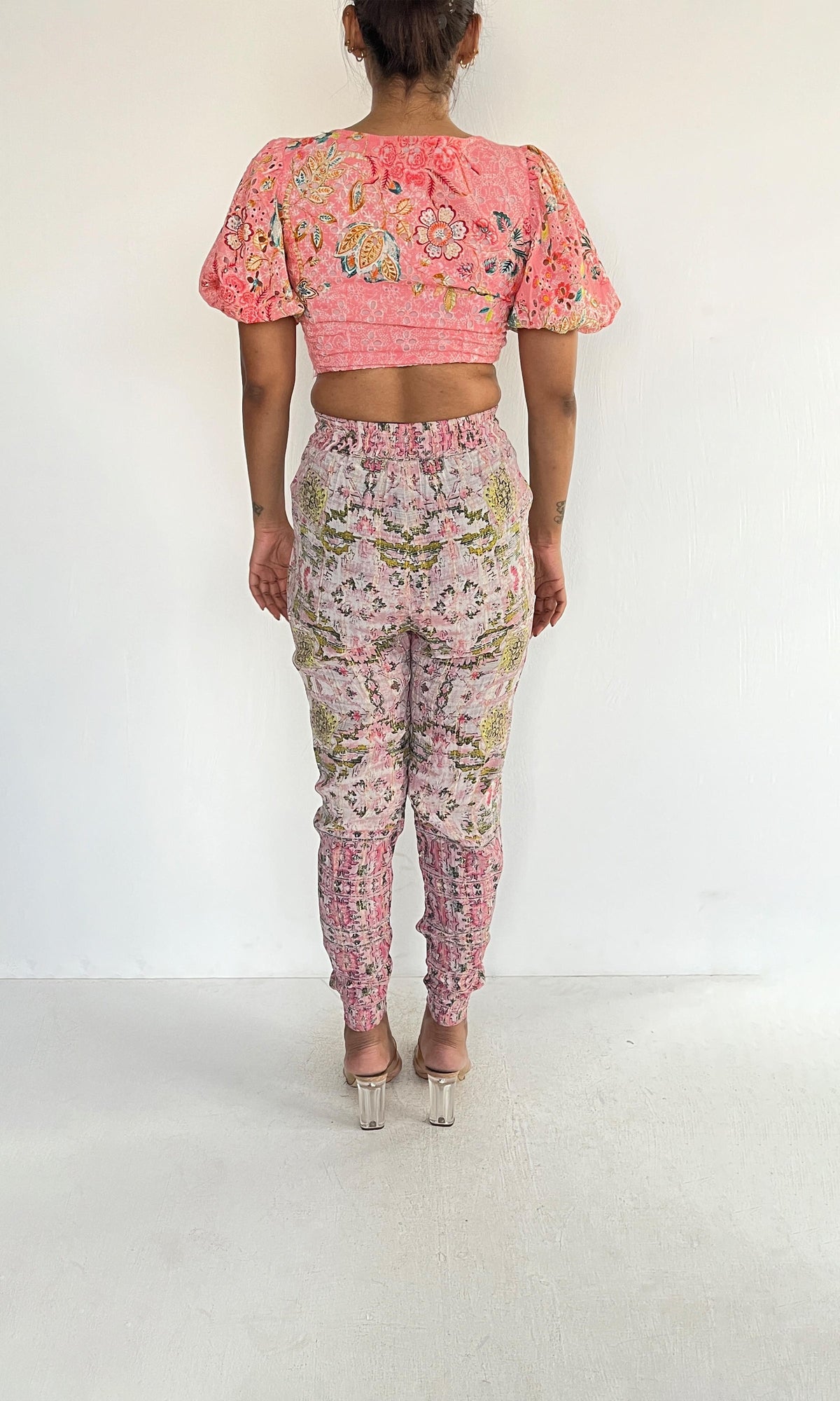 Womens | Inv Cotton Schiffli Top | Pink