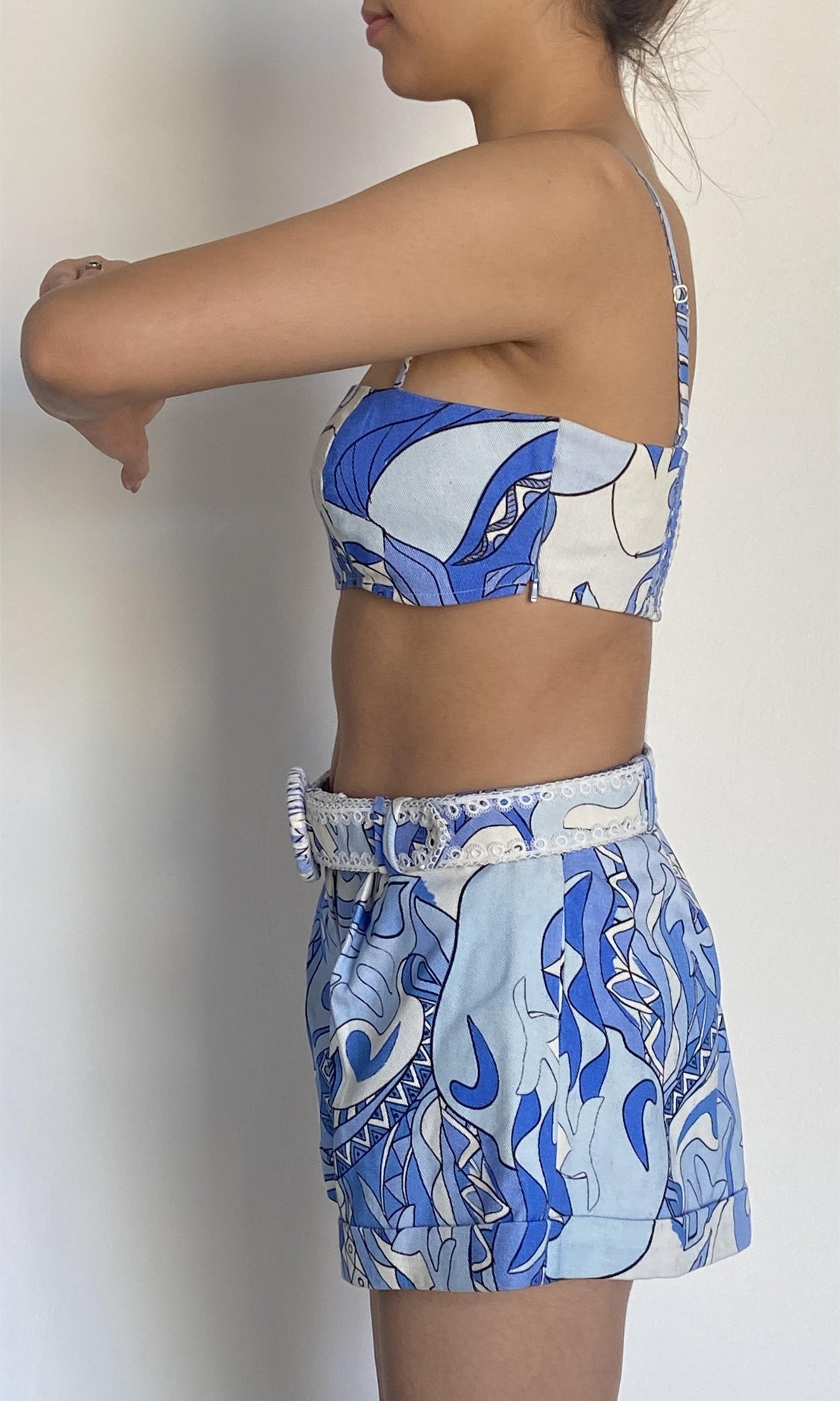 Womens | Jash Cotton Bandeau | Blue