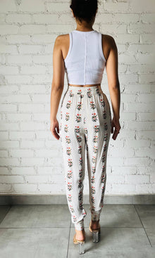 Womens | Pria Viscose Moss Crepe Pants | White