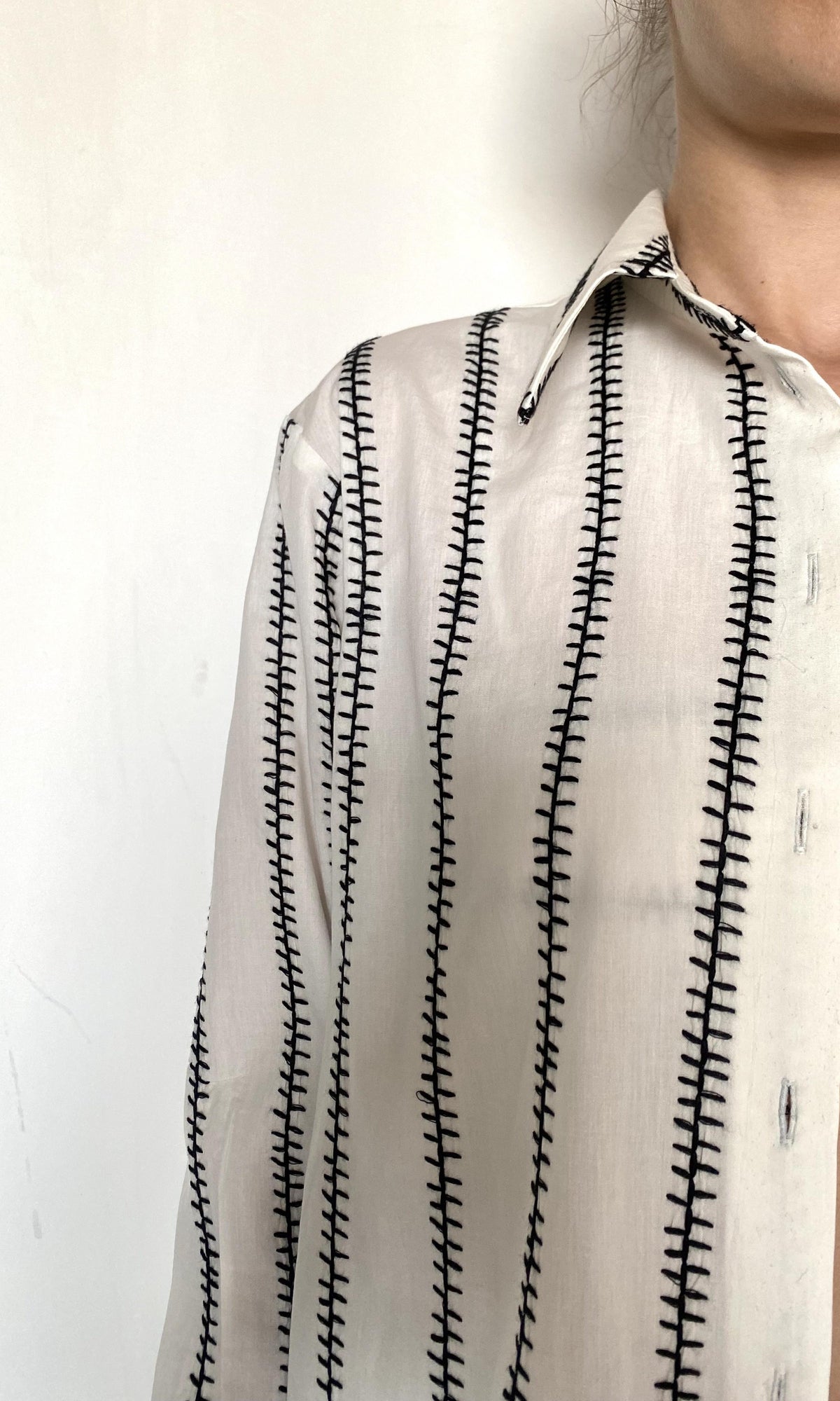 Womens | Rekh Organza Oversized Shirt | White