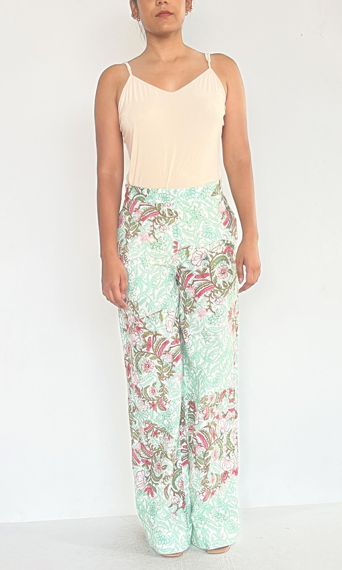 Womens | Sidra Cotton Linen Pants | Multi