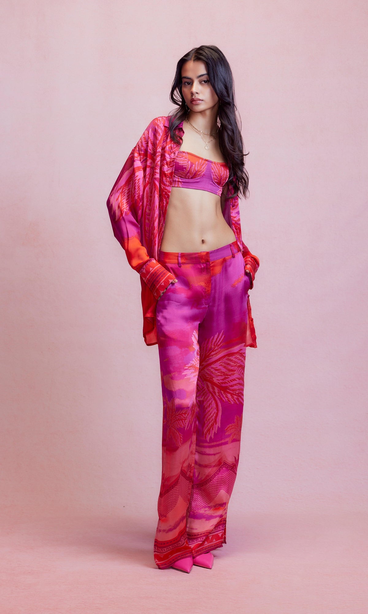 Womens | Soma Viscose Oversized Shirt | Multicolor