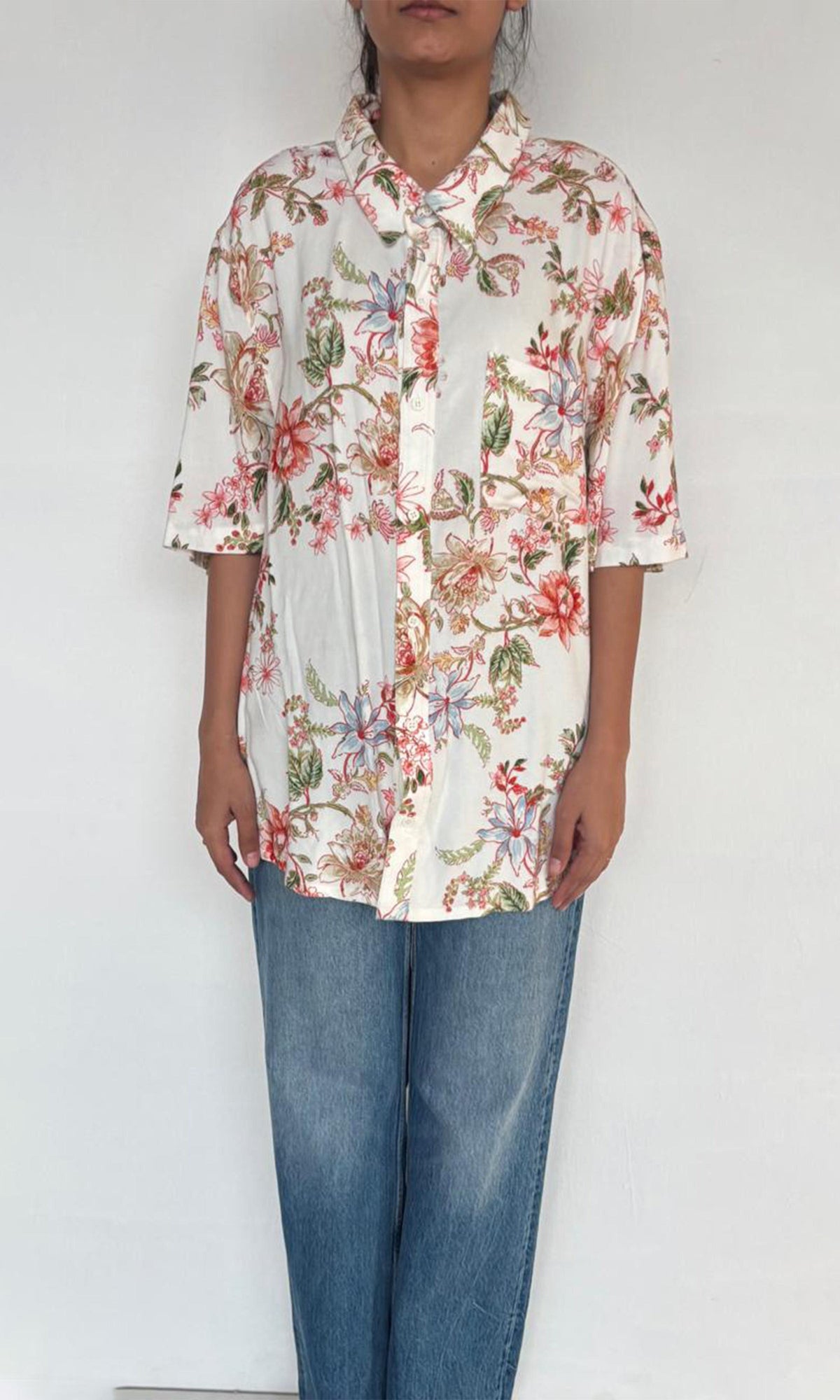Womens | TS Rayon Shirt | White