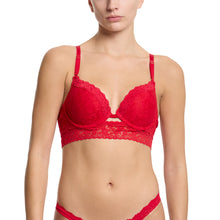 Sig Lace Plunge Push-Up | Red