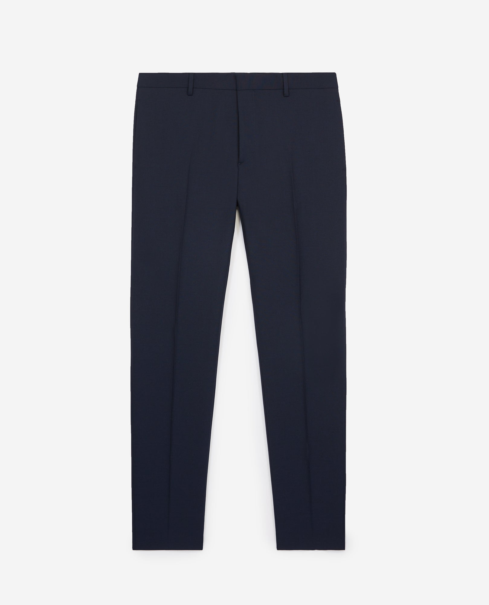 Slim-Fit Blue Wool Suit Pants | Men | Dark Navy