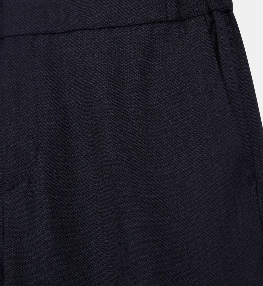 Wool Suit Pants | Men | Navy Blue