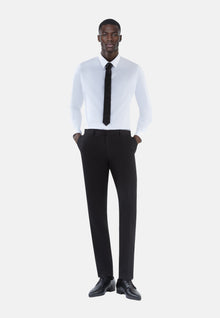 Wool Suit Pants Slim Fit | Men | Black