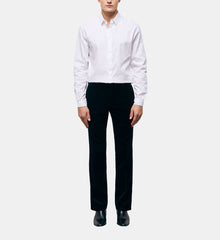 Velvet Suit Pants | Men | Black