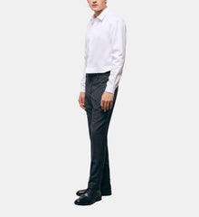 Wool Suit Pants | Men | Black