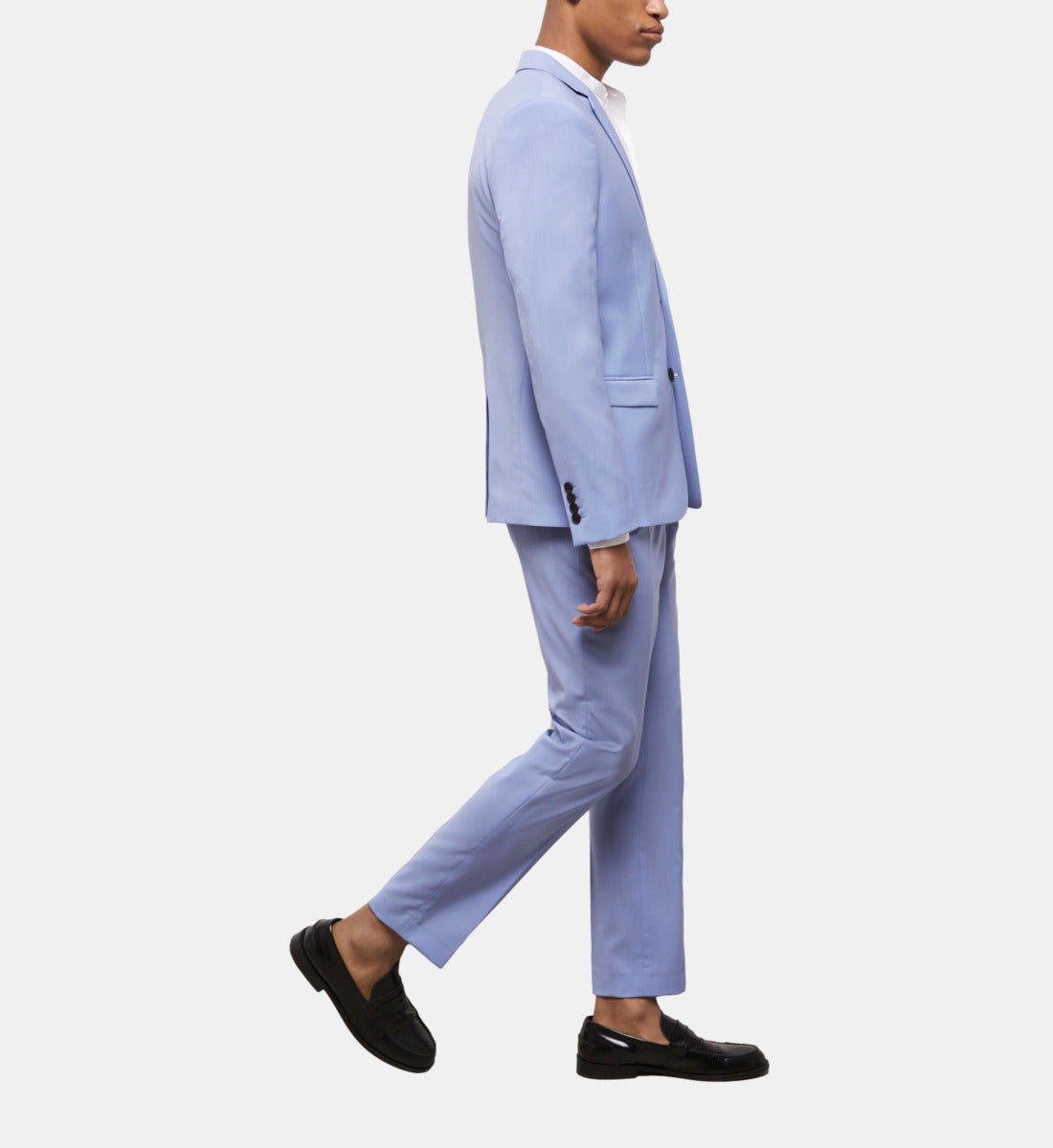 End-On-End Wool Suit Pants | Men | Light Blue