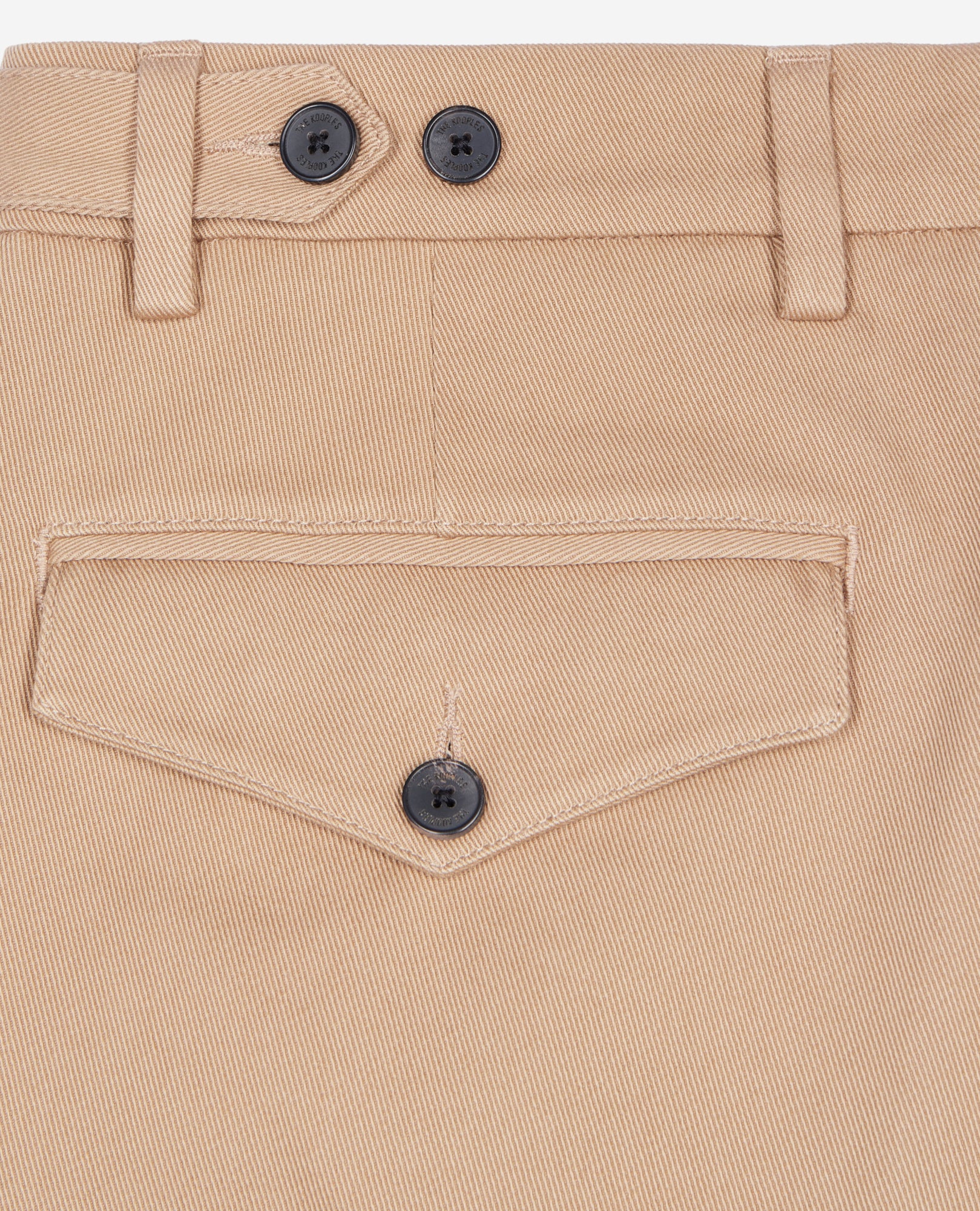 Cotton Trousers | Men | Camel