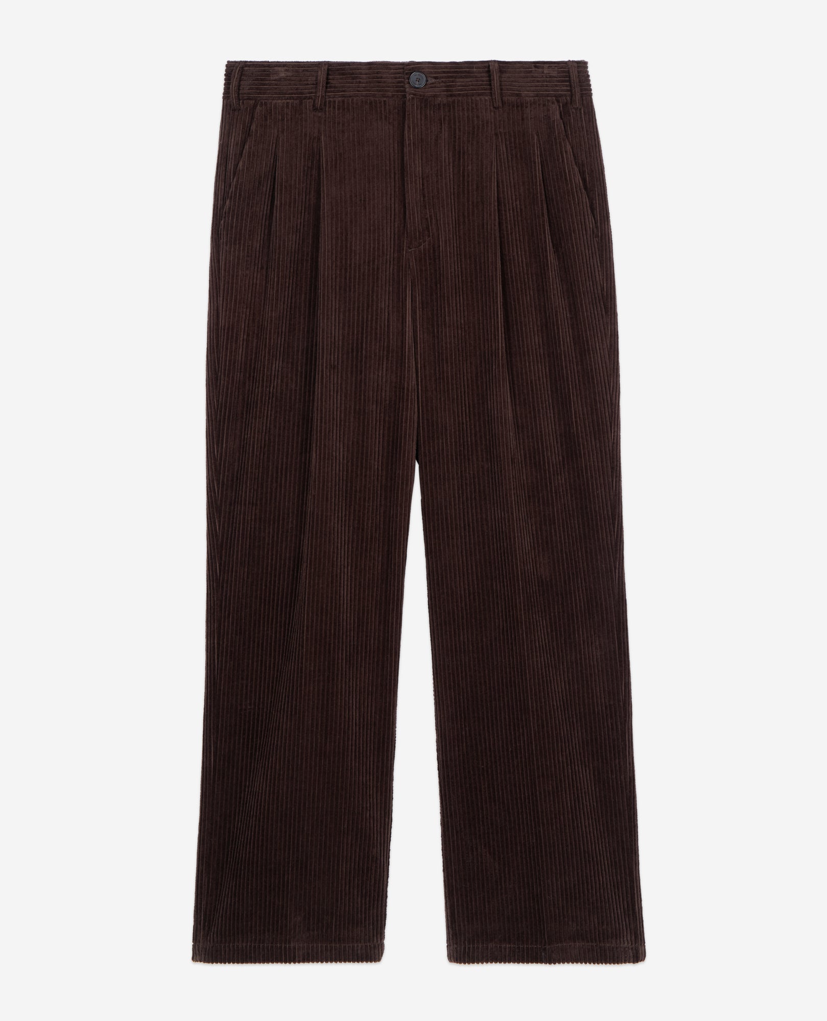 Corduroy Trousers | Men | Brown