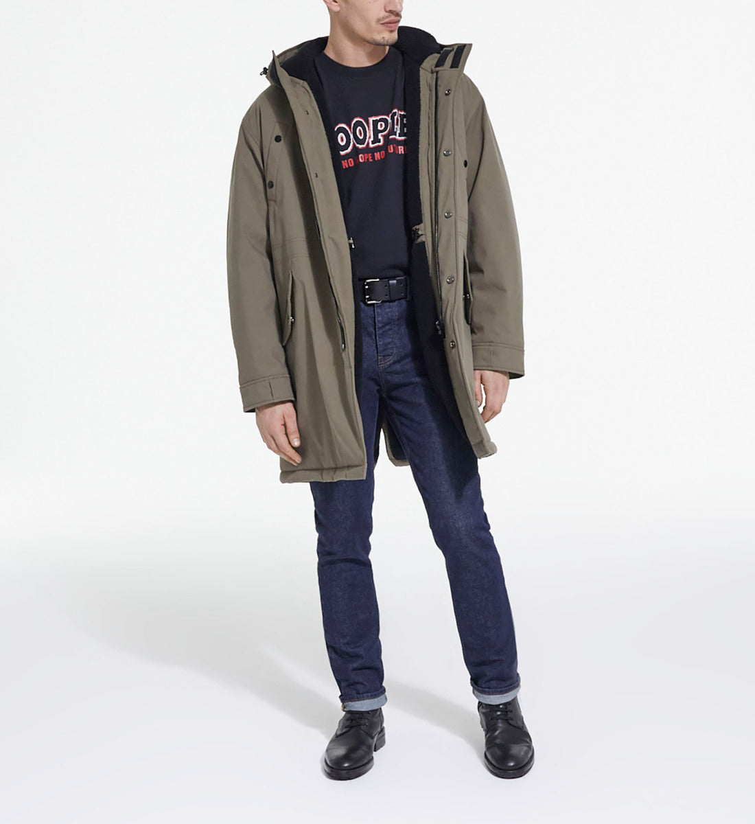 Green Parka | Men | Algue