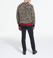 Print Sweater | Men | Leopard