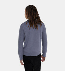 Gray Wool Sweater | Men | Middle Grey