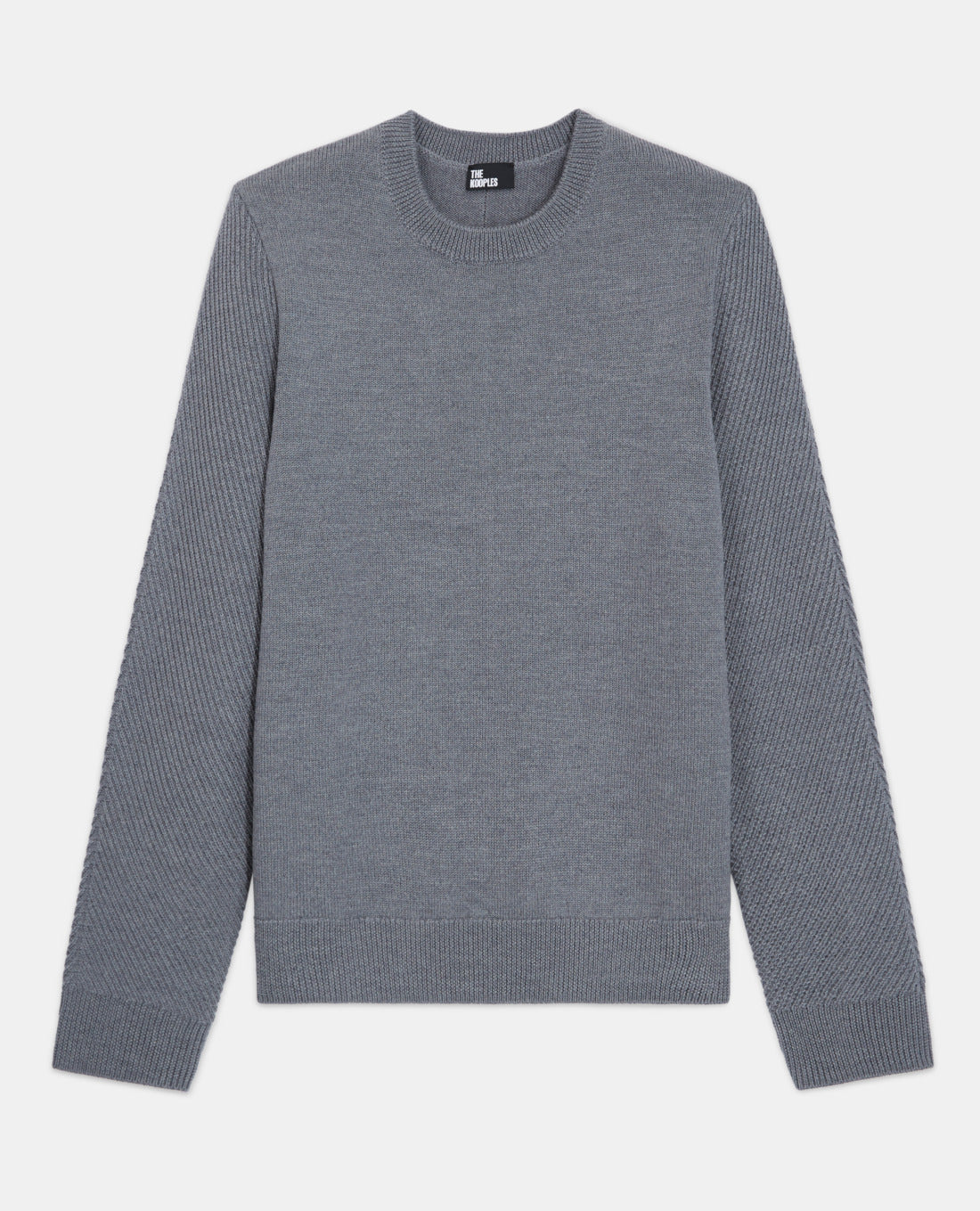 Gray Wool Sweater | Men | Middle Grey