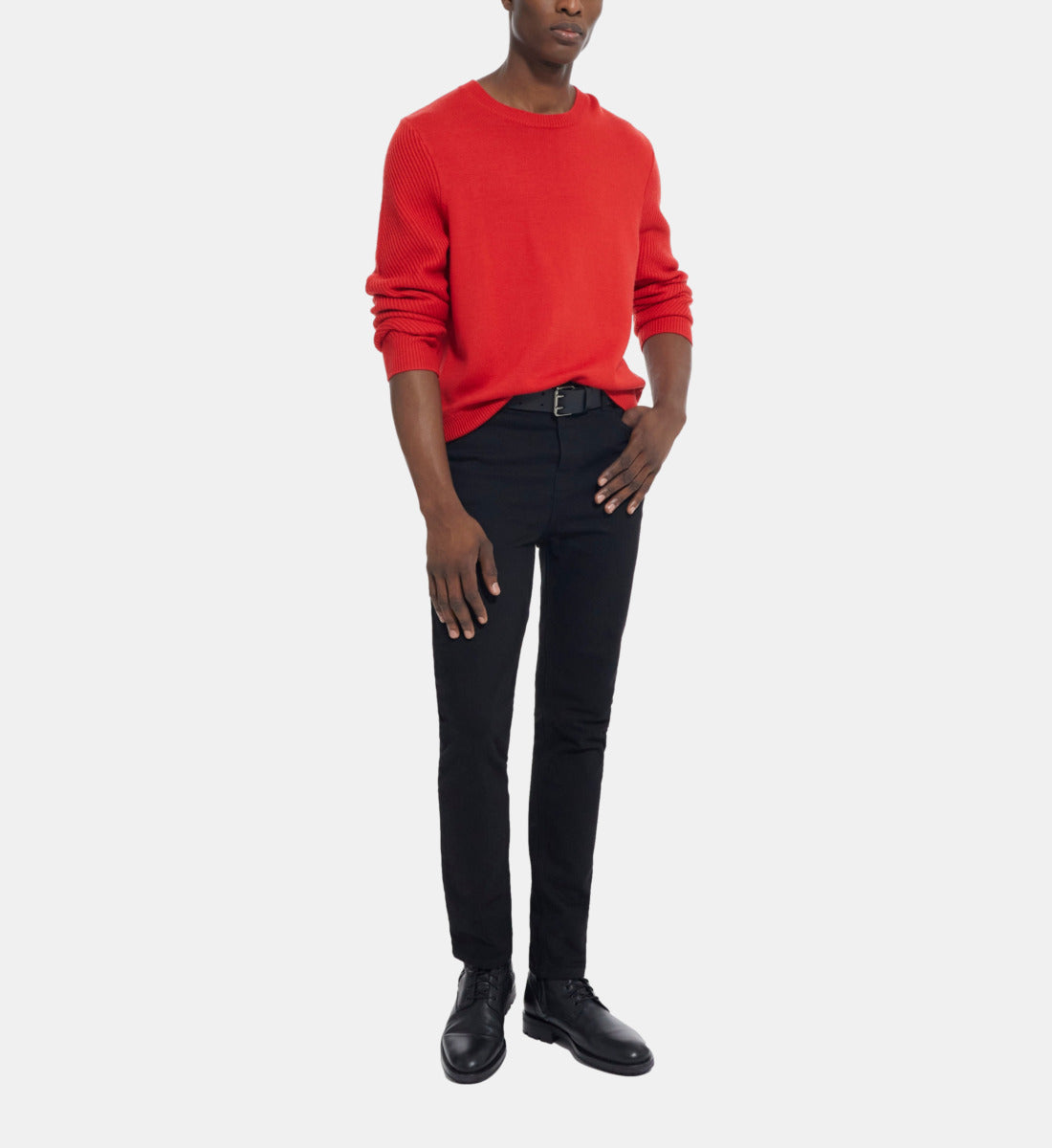 Wool Sweater | Men | Red