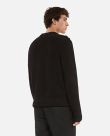 Cotton Sweater | Men | Black